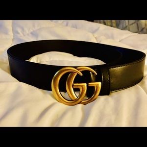 New black Gucci Belt